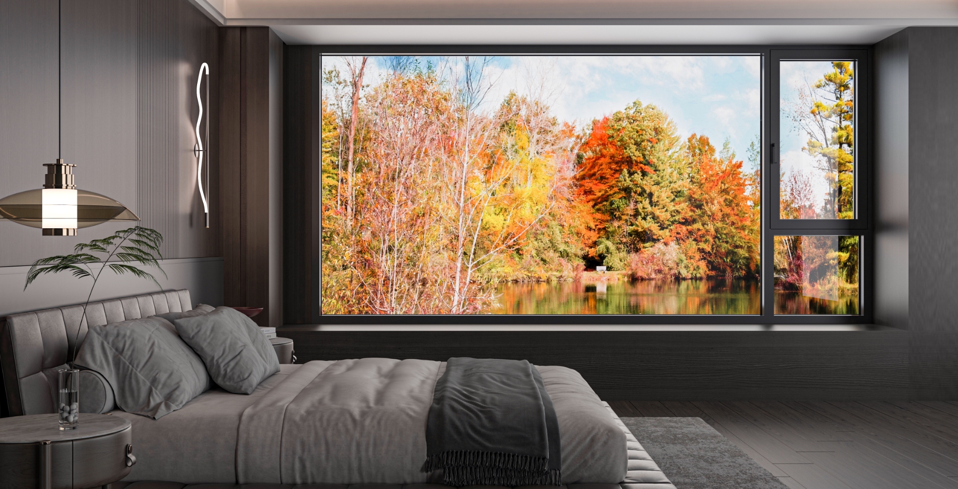 悅達108系列斷橋鋁合金窗紗一體雙內(nèi)開窗